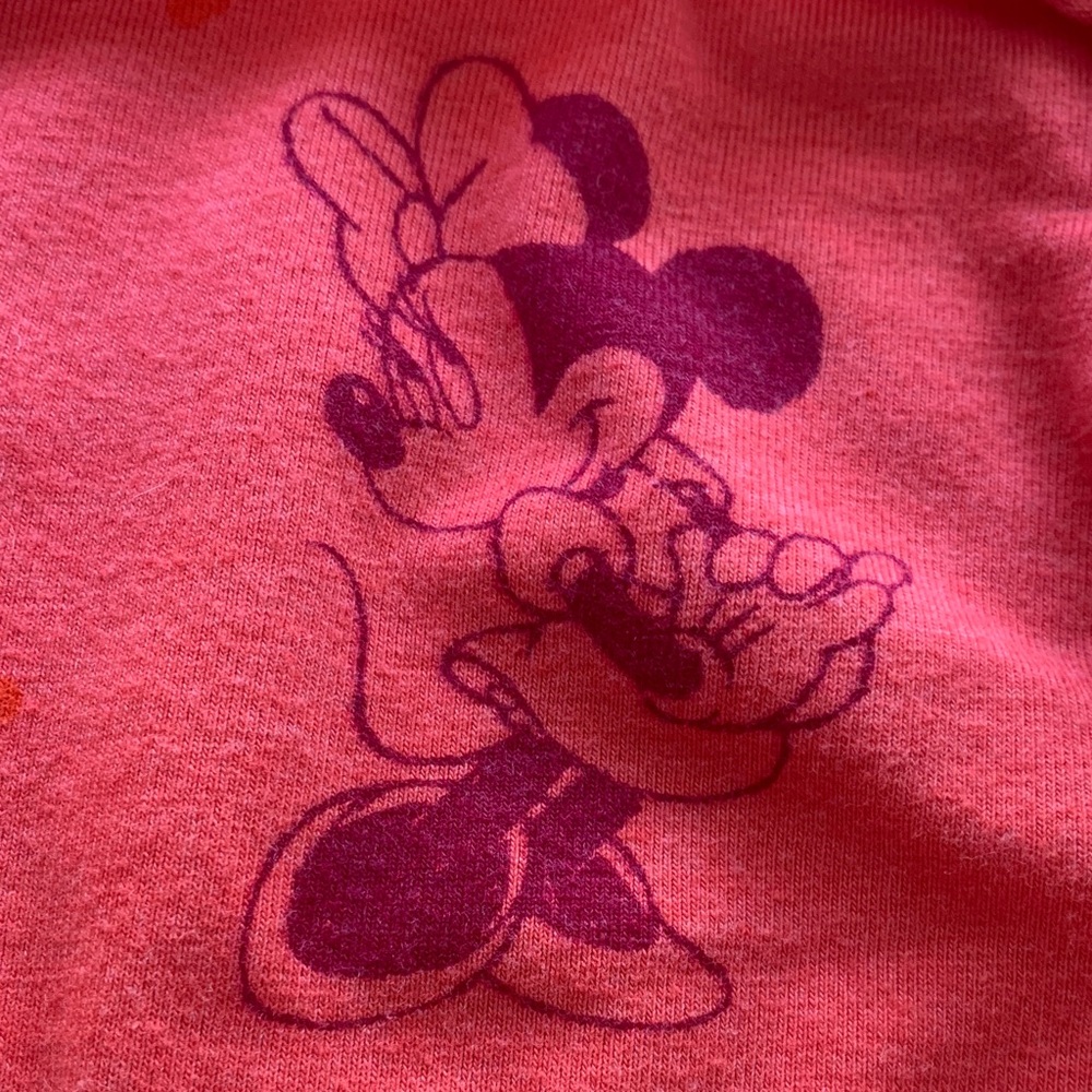 Disney Junior Coral Kids Minnie Mouse dress with Heart Pattern 3T - Picture 2 of 6